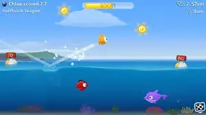Unique and simple gameplay fish out of water