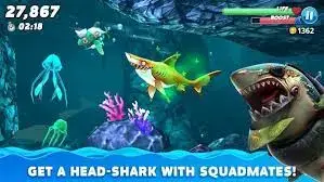 Hungry Shark World Mod APK Unlimited Everything