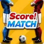 Score match Mod APK unlimited money and gems is the best football game with unlocked player types.