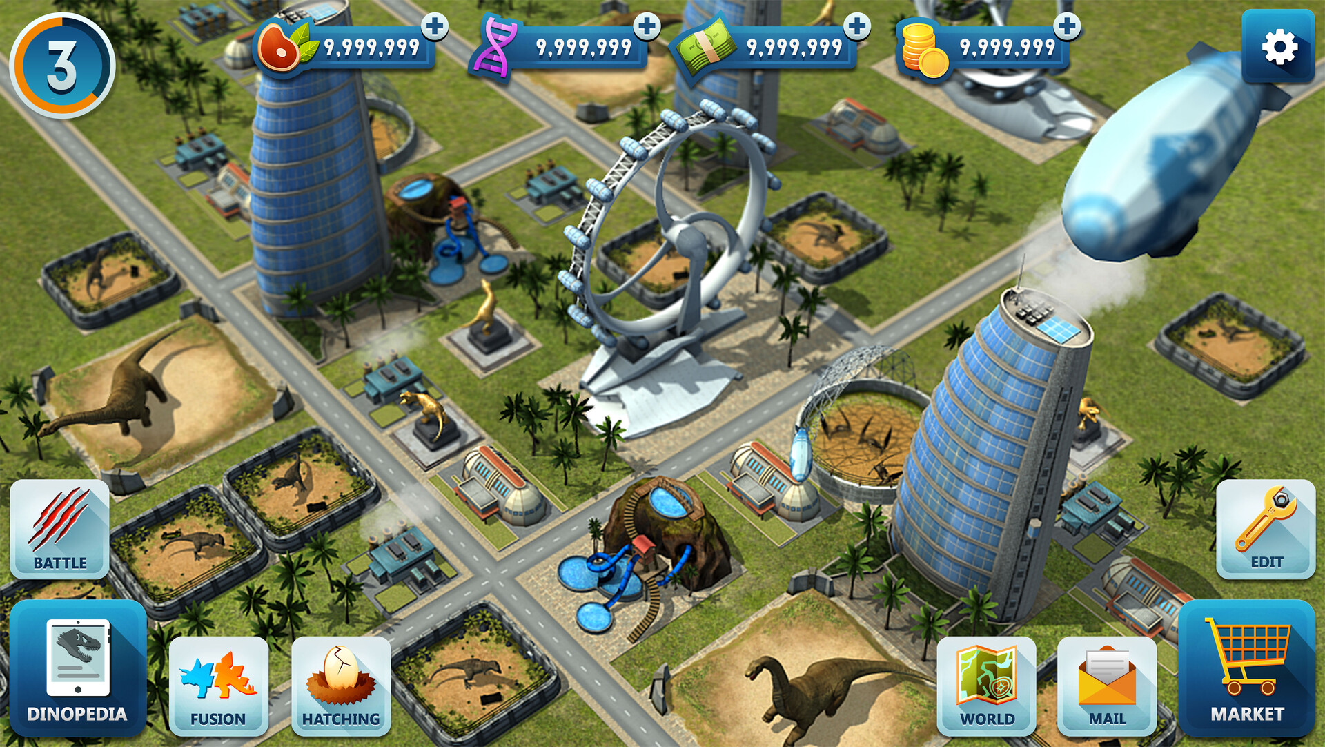 Jurassic World mod ApK